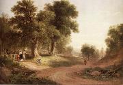 Asher Brown Durand Sunday Morning china oil painting artist
